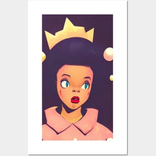 Peachy Princess Posters and Art